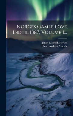 Cover Norges Gamle Love Indtil 1387, Volume 1...