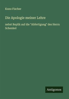 Cover Die Apologie meiner Lehre