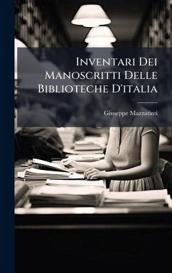 Cover Inventari Dei Manoscritti Delle Biblioteche D'italia