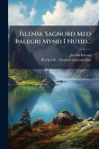 Ãslensk SagnorÃ° MeÃ° Ãžàlegri Mynd Ã NÃ°tÃ-Ã°...