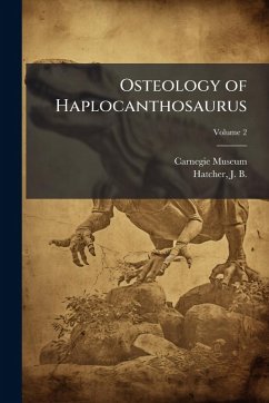 Cover Osteology of Haplocanthosaurus