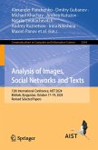 Analysis of Images, Social Networks and Texts (eBook, PDF)