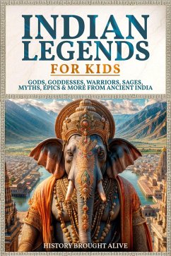 Cover Indian Legends For Kids: Gods, Goddesses, Warriors, Sages, Myths, Epics & More From Ancient India (eBook, ePUB)