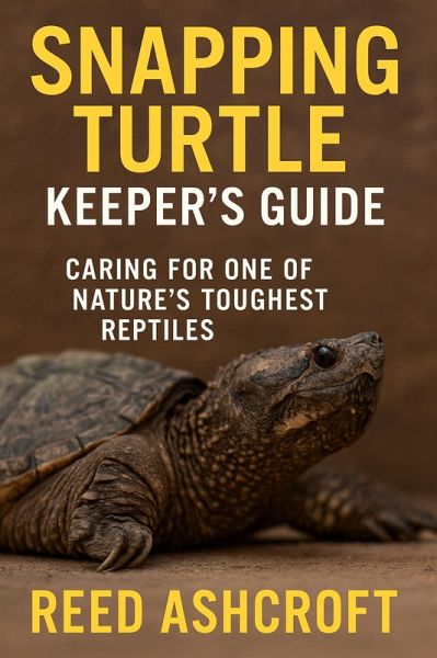 Snapping Turtle Keeper's Guide Caring for One of Nature's Toughest Reptiles (eBook, ePUB) Snapping Turtle Keeper's Guide Caring for One of Nature's Toughest Reptiles (eBook, ePUB)