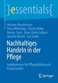 Cover Nachhaltiges Handeln in der Pflege (eBook, PDF)