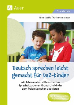 Cover Deutsch sprechen leicht gemacht für DaZ-Kinder