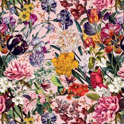 Cover Mikrofasertuch Blumengruß