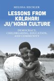 Lessons from Kalahari Ju/'hoan Culture (eBook, PDF)