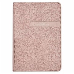 Cover KJV Bible Compact Faux Leather, Pink