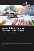 Lezioni di lettura per studenti non udenti