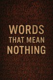 Words That Mean Nothing (eBook, ePUB)