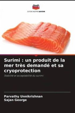 Cover Surimi : un produit de la mer très demandé et sa cryoprotection