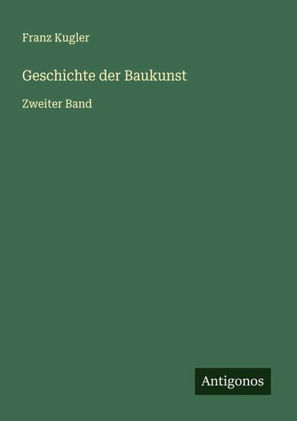 Geschichte der Baukunst Geschichte der Baukunst