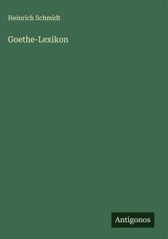 Cover Goethe-Lexikon