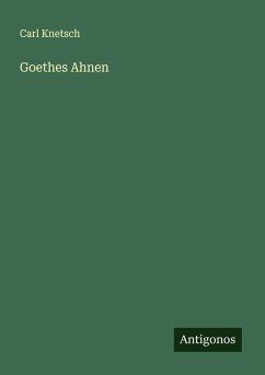 Cover Goethes Ahnen