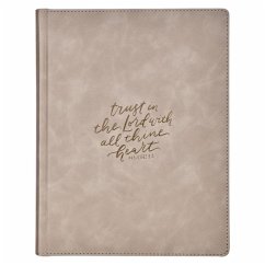 Cover KJV Bible Note-Taking LP Faux Leather Hardcover Trust the Lord, Prov. 3:5