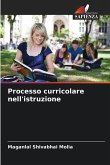 Processo curricolare nell'istruzione Processo curricolare nell'istruzione