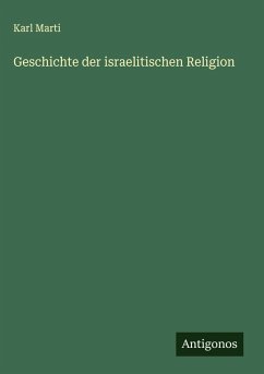 Cover Geschichte der israelitischen Religion