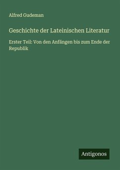 Cover Geschichte der Lateinischen Literatur