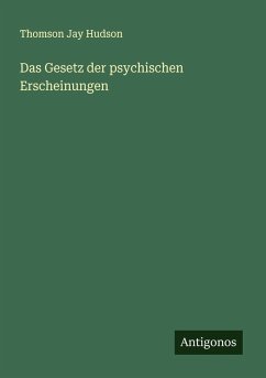 Cover Das Gesetz der psychischen Erscheinungen