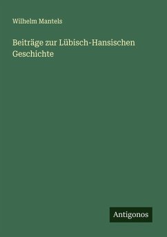 Cover Beiträge zur Lübisch-Hansischen Geschichte