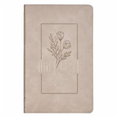 Cover KJV Bible Gift Edition Faux Leather Taupe