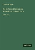 Die deutsche Literatur des Neunzehnten Jahrhunderts Die deutsche Literatur des Neunzehnten Jahrhunderts