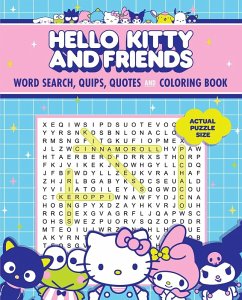 Cover Hello Kitty and Friends Word Search, Quips, Quotes and Coloring Book