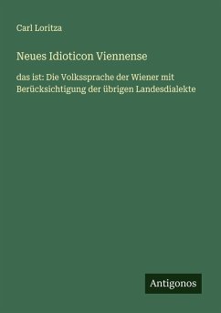 Cover Neues Idioticon Viennense