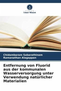 Cover Entfernung von Fluorid aus der kommunalen Wasserversorgung unter Verwendung natürlicher Materialien