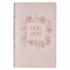 Cover KJV Bible Giant Print Faux Leather, Pink