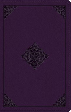 Cover ESV Giant Print Personal Size Bible, Red Letter (Trutone, Lavender, Ornament Design)