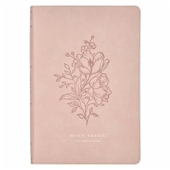 Cover KJV Bible Thinline LP Faux Leather Trust, Pink