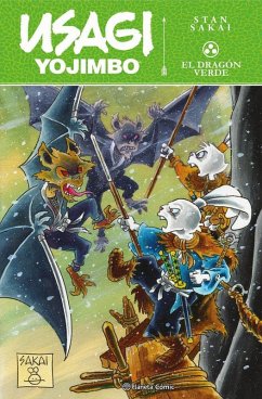 Usagi Yojimbo: Dragón Verde Cover Usagi Yojimbo: Dragón Verde