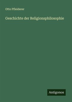 Cover Geschichte der Religionsphilosophie