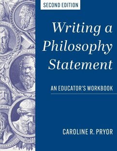 Writing a Philosophy Statement - Pryor, Caroline R