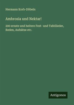 Cover Ambrosia und Nektar!
