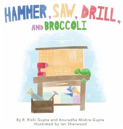Cover Hammer, Saw, Drill and Broccoli