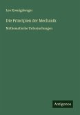 Die Principien der Mechanik