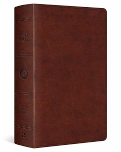 Cover ESV Giant Print Personal Size Bible, Red Letter (Trutone, Chestnut)