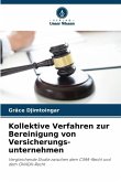 Kollektive Verfahren zur Bereinigung von Versicherungs-unternehmen Kollektive Verfahren zur Bereinigung von Versicherungs-unternehmen