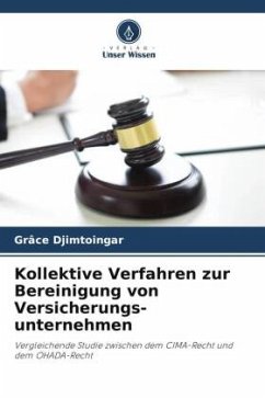 Cover Kollektive Verfahren zur Bereinigung von Versicherungs-unternehmen