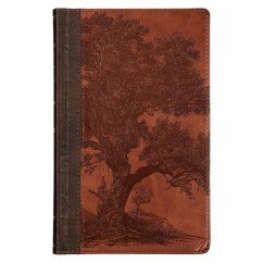 KJV Bible Giant Print Faux Leather Hardcover Brown Trust Tree Cover KJV Bible Giant Print Faux Leather Hardcover Brown Trust Tree