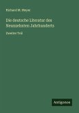 Die deutsche Literatur des Neunzehnten Jahrhunderts Die deutsche Literatur des Neunzehnten Jahrhunderts