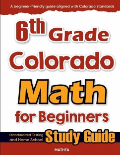Cover 6th Grade Colorado Math for Beginners