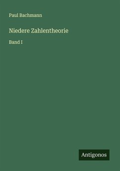 Cover Niedere Zahlentheorie