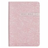 KJV Bible Pocket Faux Leather, Pink