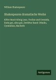 Shakespeares dramatische Werke Shakespeares dramatische Werke