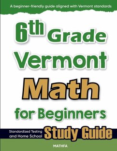 Cover 6th Grade Vermont Math for Beginners