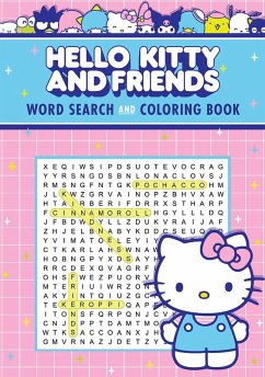Cover Hello Kitty and Friends Word Search and Coloring Book